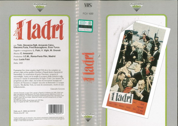 I LADRE (VHS) IT