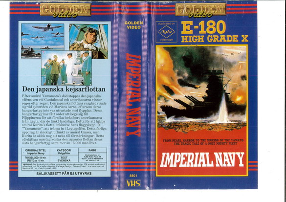 IMPERIAL NAVY (VHS)
