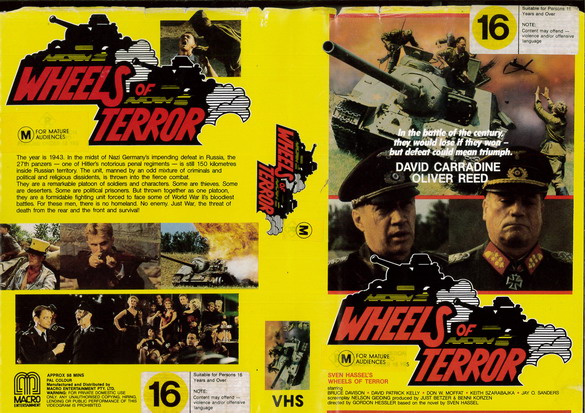 WHEELS OF TERROR (VHS) AUS