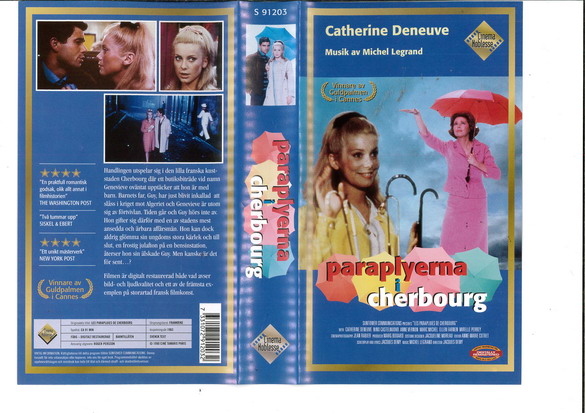 PARAPLYERNA I CHERBOURG (VHS)