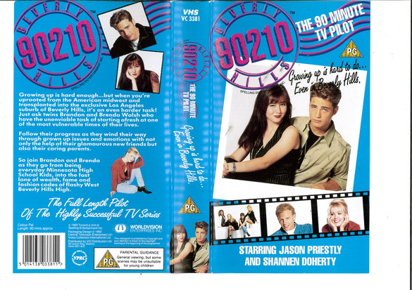 BEVERLY HILLS 90210 (VHS) UK