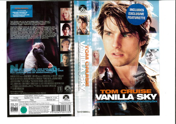 VANILLA SKY (VHS)