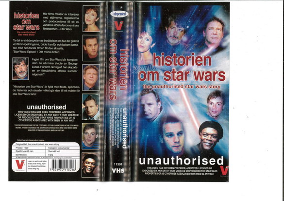 HISTORIEN OM STAR WARS (VHS)