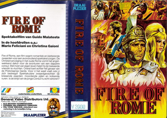 FIRE OF ROME (VIDEO 2000) HOL
