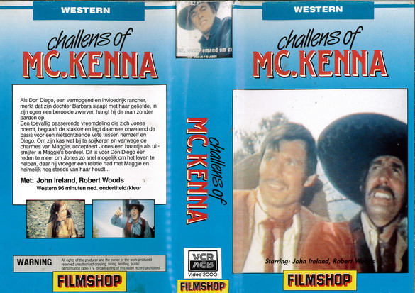 CHALLENS OF MC. KENNA (VIDEO 2000) HOL