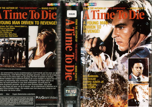 A TIME TO DIE (VIDEO 2000) HOL