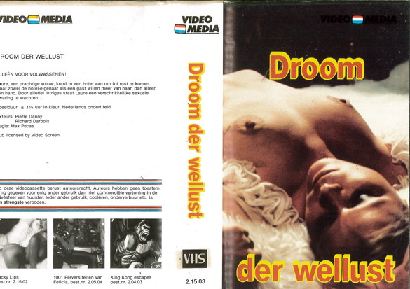 DROOM DET WELLUST (VIDEO 2000) HOL