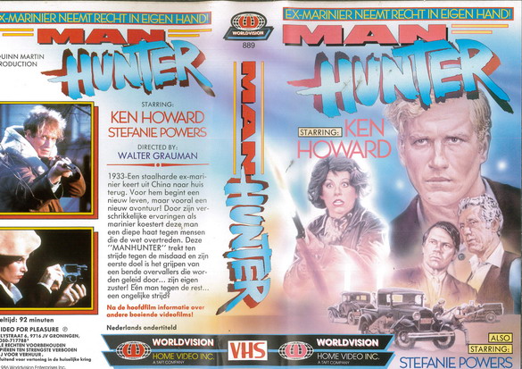 MAN HUNTER (VHS) HOL