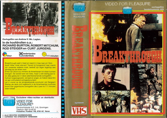 BREAKTHROUGH (VHS) HOL