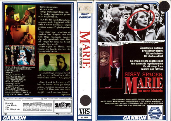 MARIE - EN SANN HISTORIA (VHS)