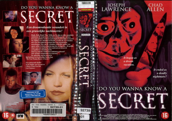 DO YOU WANNA KNOW A SECRET (VHS) HOL