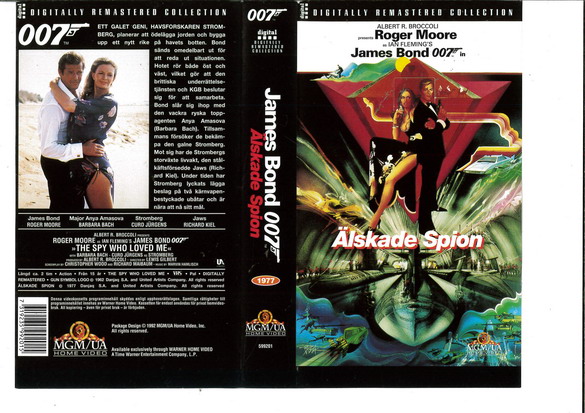 ÄLSKADE SPION (VHS)