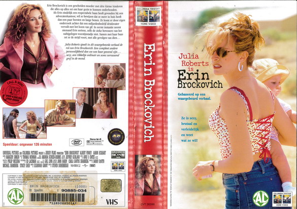 ERIN BROCKOVICH (VHS) HOL