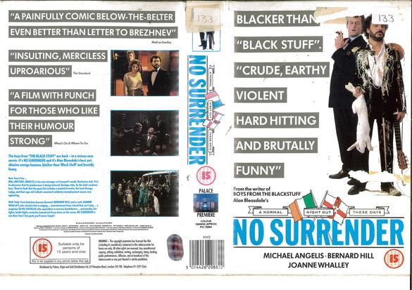 NO SURRENDER (VHS) UK
