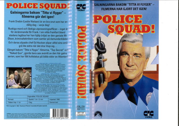 POLICE SQUAD (VHS)