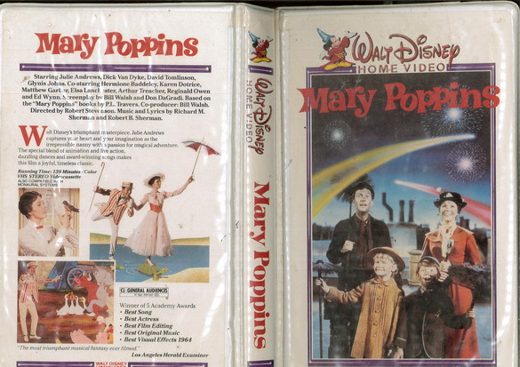 MARY POPPINS (VHS) USA