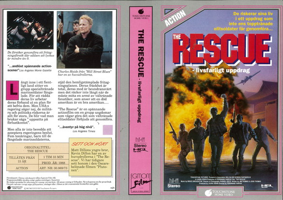 30.869/73 RESCUE (VHS)