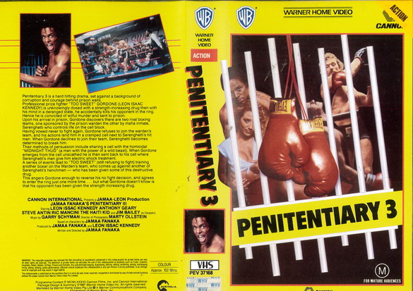 PENITENTIARY 3 (VHS) AUS