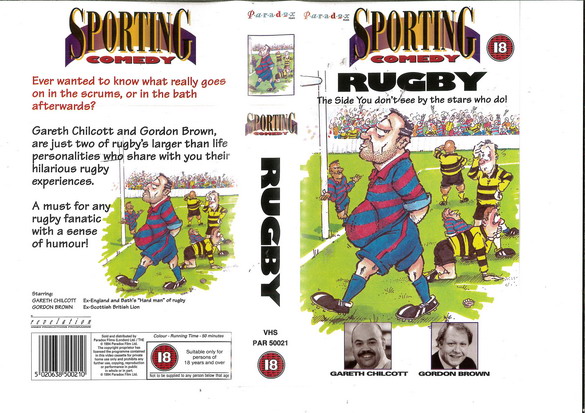 SPORTING COMEDY RUGBY (VHS) UK