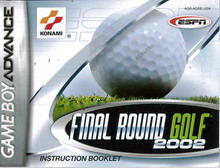 FINAL ROUND GOLF 2002 - MANUAL (AGB-AGRE-USA)
