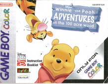 WINNIE THE POOH: ADVENTURES IN THE 100 ACRE WOOD - MANUAL (CGB-B