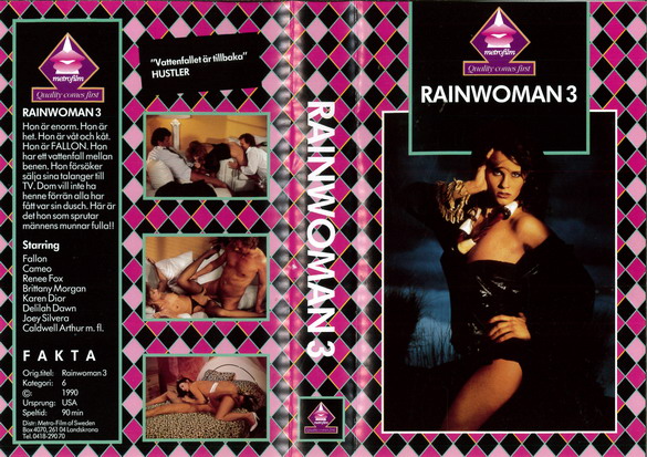 RAINWOMAN 3 (vhs-omslag)