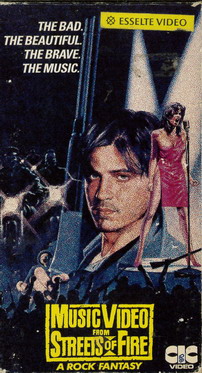 MUSIC VIDEO FROM STREETS OF FIRE (VHS)