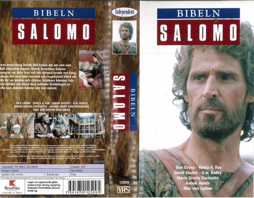 BIBELN: SALOMO (VHS)