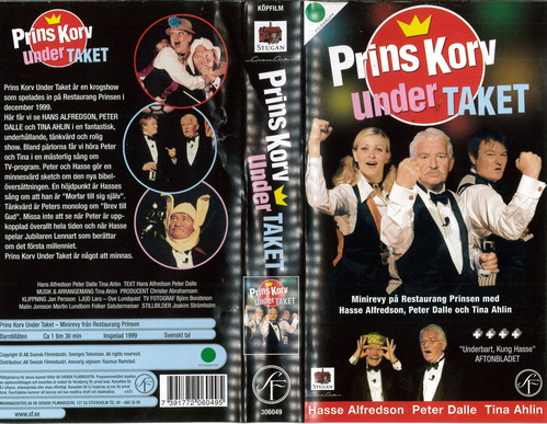 PRINS KORV UNDER TAKET (VHS)