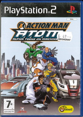 ACTION MAN A.T.O.M. ALPHA TEENS ON MACHINE (PS2) BEG