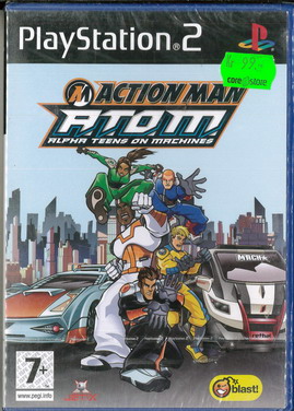 ACTION MAN A.T.O.M. ALPHA TEENS ON MACHINE (PS2)