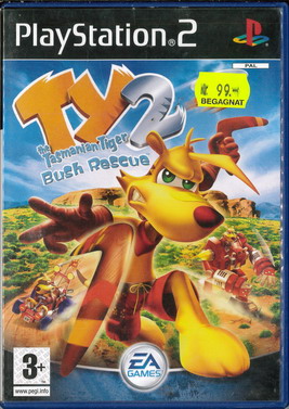 TY THE TASMANIAN TIGER 2: BUSH RESCUE (PS 2) BEG