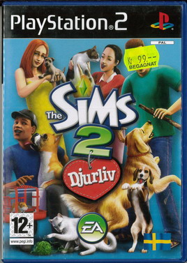 SIMS 2: DJURLIV (PS2) BEG