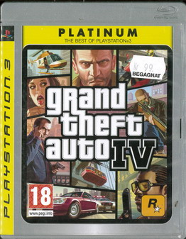 GRAND THEFT AUTO IV (BEG PS 3)