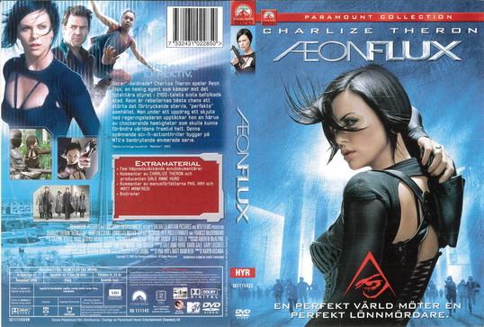 AEONFLUX (DVD OMSLAG)
