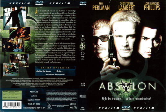 ABSOLON (DVD OMSLAG)