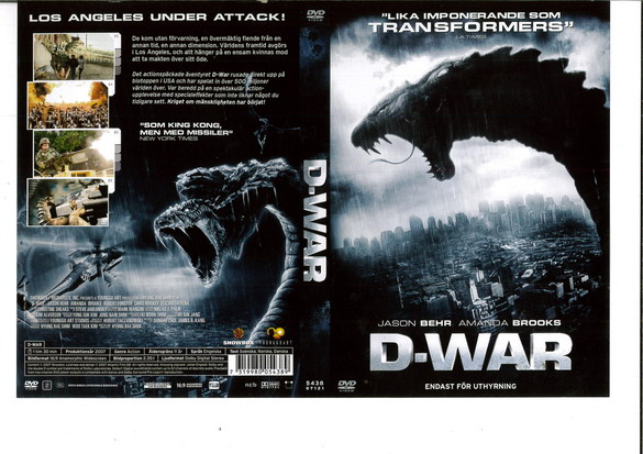 D-WAR (DVD OMSLAG)