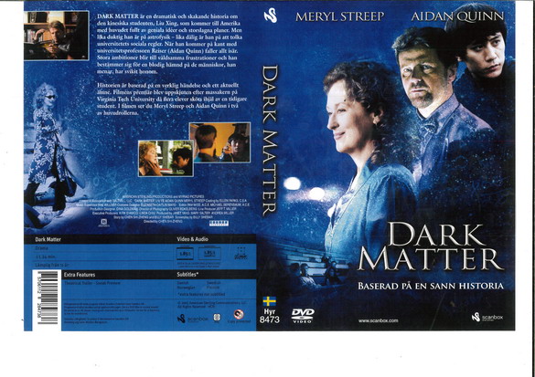 DARK MATTER (DVD OMSLAG)