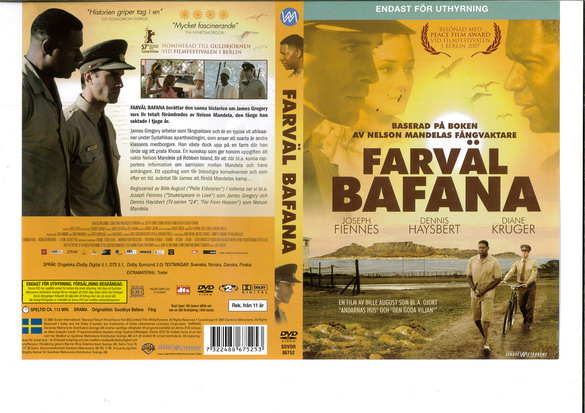 FARVÄL BAFANA (DVD OMSLAG)