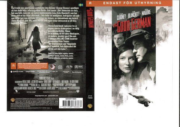 GOOD GERMAN (DVD OMSLAG)