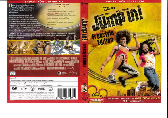 JUMP IN! (DVD OMSLAG)