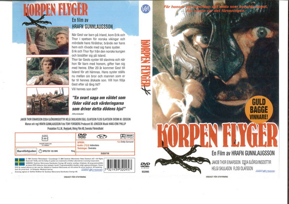 KORPEN FLYGER (DVD OMSLAG)
