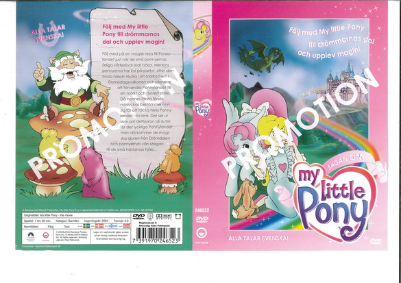 MY LITTLE PONY (DVD OMSLAG) PROMO