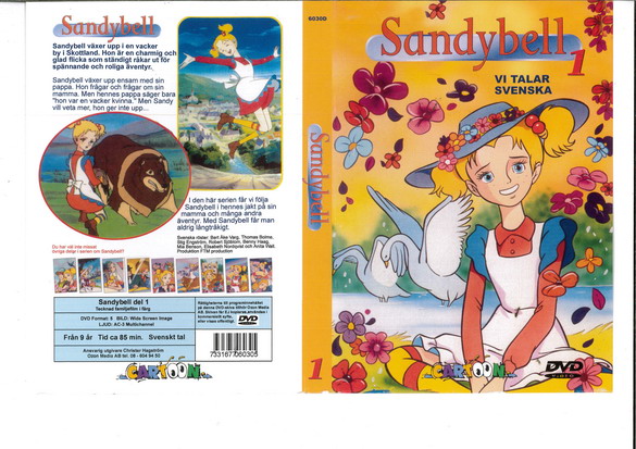 SANDYBELL 1 (DVD OMSLAG)