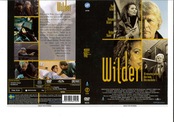 WILDER (DVD OMSLAG)