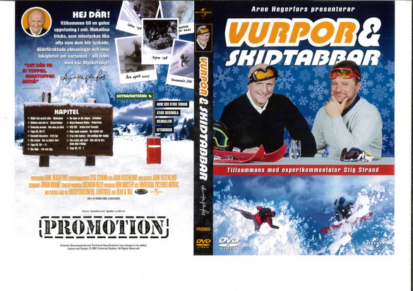 VURPOR & SKIDTABBAR (DVD OMSLAG) PROMO
