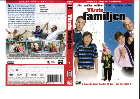 VÄRSTA FAMILJEN (DVD OMSLAG)