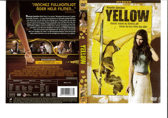 YELLOW (DVD OMSLAG)