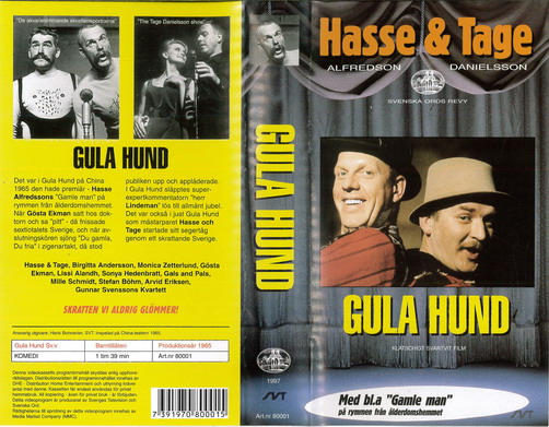 GULA HUND (VHS) NY