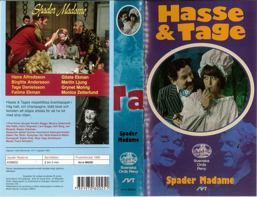 SPADER MADAME (VHS) NY